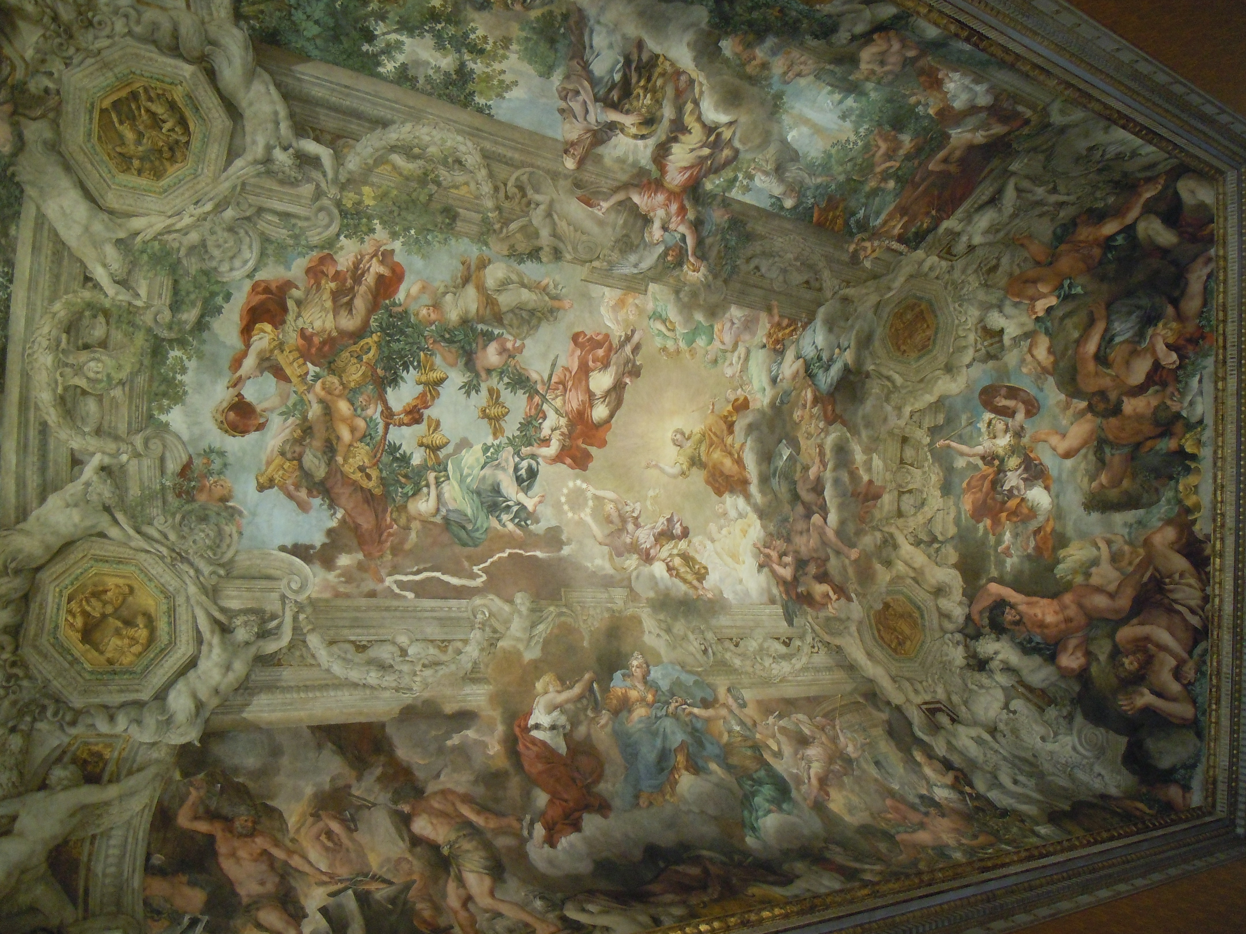 Palazzo Barberini- soffitto salone delle feste