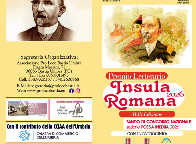 Bando Premio Insula Romana 2026